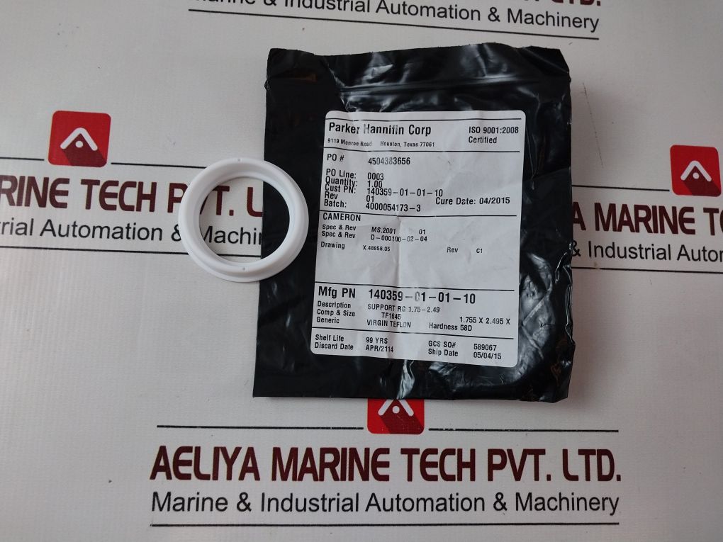 Parker 140359-01-01-10 Seal Support Ring