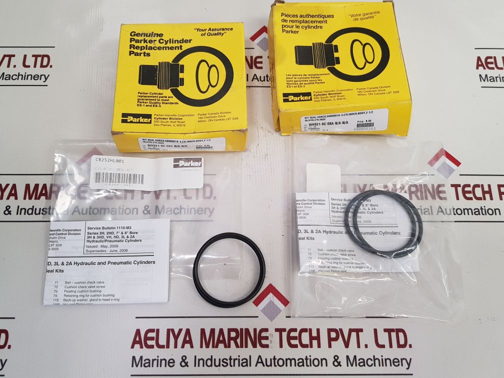 Parker Cb252Hl001 Cylinder Body Seal Kit