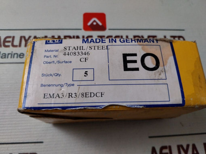 Parker Ema3 Diagnostic Fitting Steel, Test Point Diagnostic Coupling