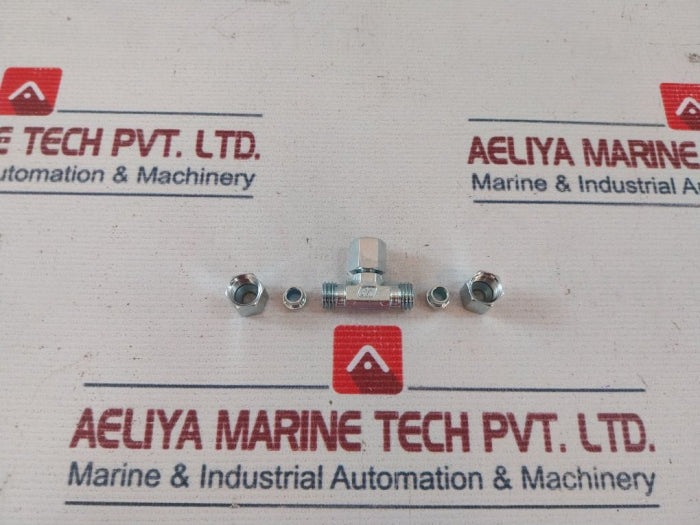 Parker Et06l Swivel Nut Branch Tee M12x1.5-6mm Pipe