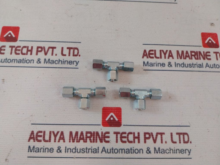 Parker Et06l Swivel Nut Branch Tee M12x1.5-6mm Pipe