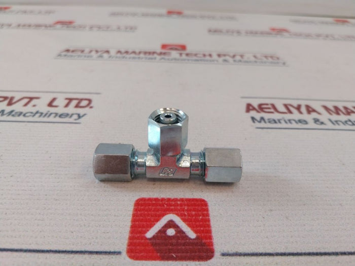 Parker Et06l Swivel Nut Branch Tee M12x1.5-6mm Pipe