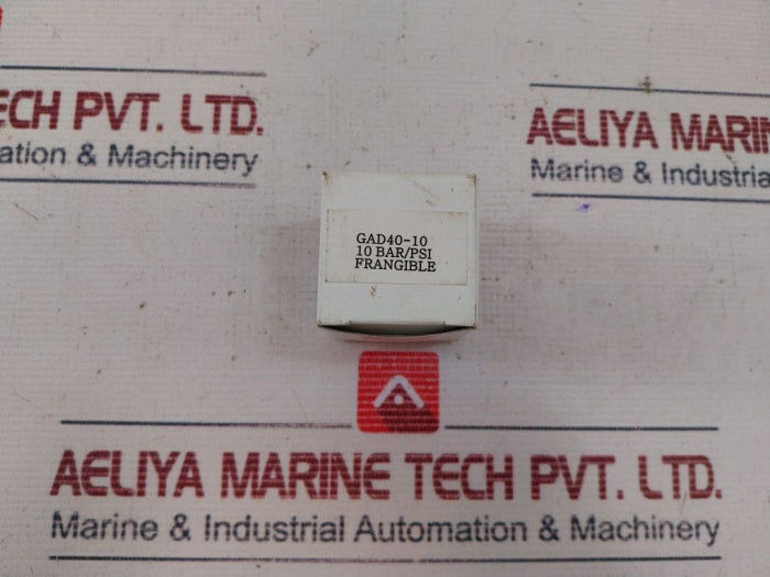 Parker GAD40-10 Air Pressure Gauge 0-10 Bar 0-150 Psi