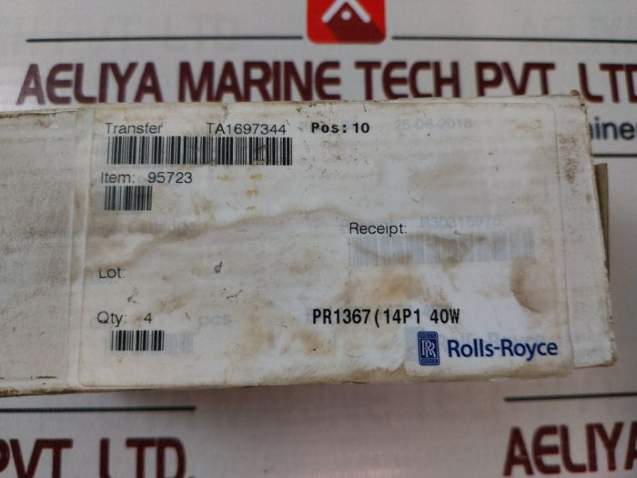 Parker Hannifin/Rolls Royce G01367 Filter Cartridge 40W 0