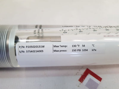 Parker Hannifin P205020131W Flow Reject Water Meter