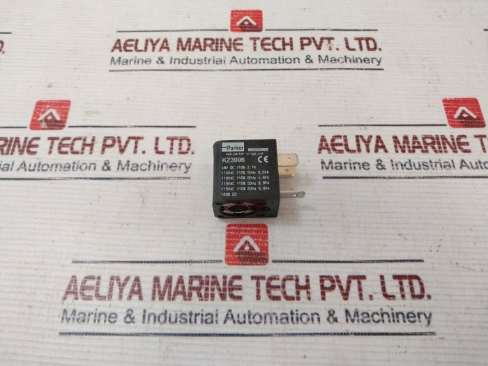 Parker Kz3996 Solenoid Valve 48V Dc