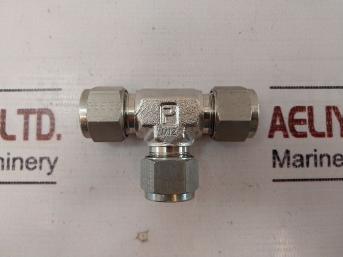 Parker M12 316 12mm T-Union Tube A300187-6