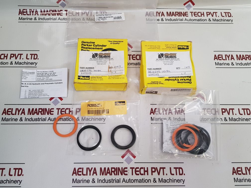 Parker Pk2002A001 Pk/Piston Seal Kit 5800245001Rk