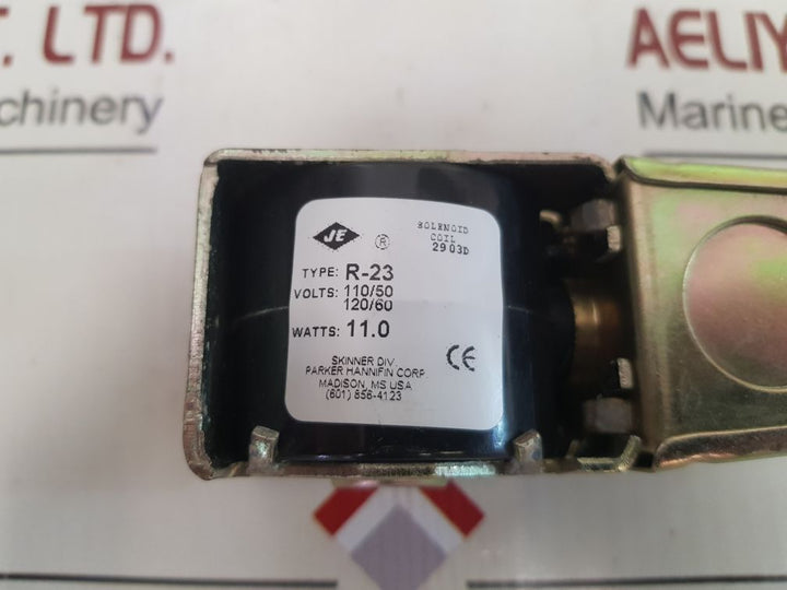 Parker R-23 Normally Closed Solenoid Coil 11.0 Watt