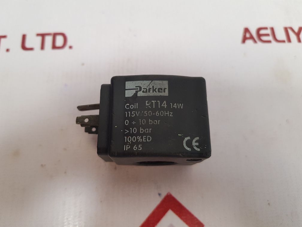 Parker Rt14 14W Solenoid Coil Ip 65