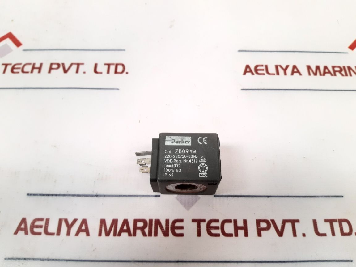 Parker Zb09 Solenoid Coil 220-230/50-60Hz 9W