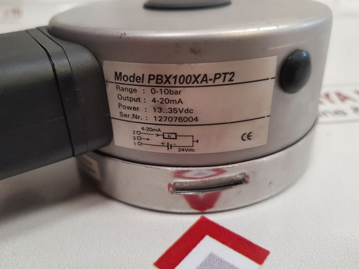 En 837-1 Pressure Gauge Pbx100Xa-pt2 0-10 Bar