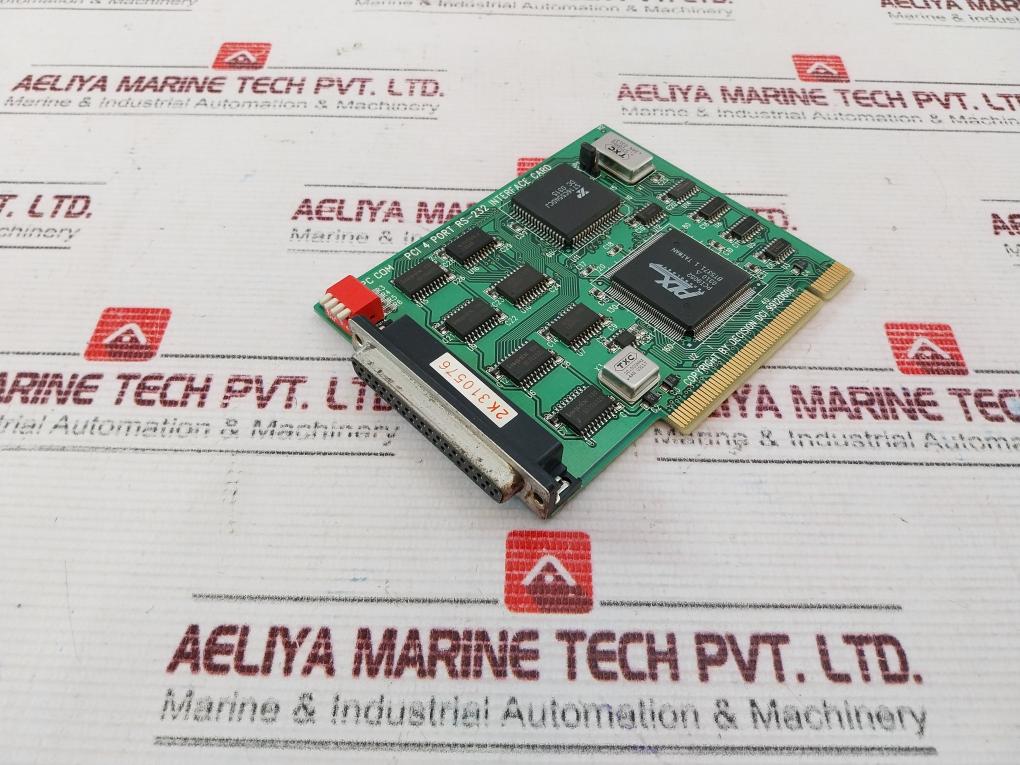 Pc Com Dci 99120600 Pci 4 Port Rs-232 Interface Card