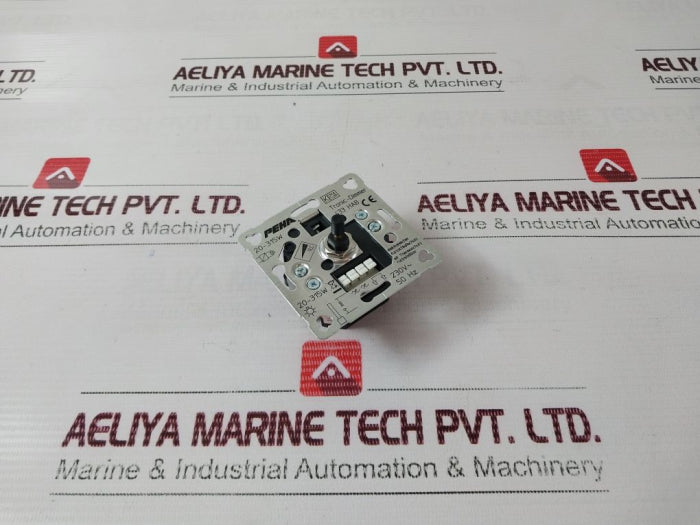 Peha 433 Hab Base Flush Mounting Rotary Tronic-dimmer 934.01.03.825, 230V 50Hz