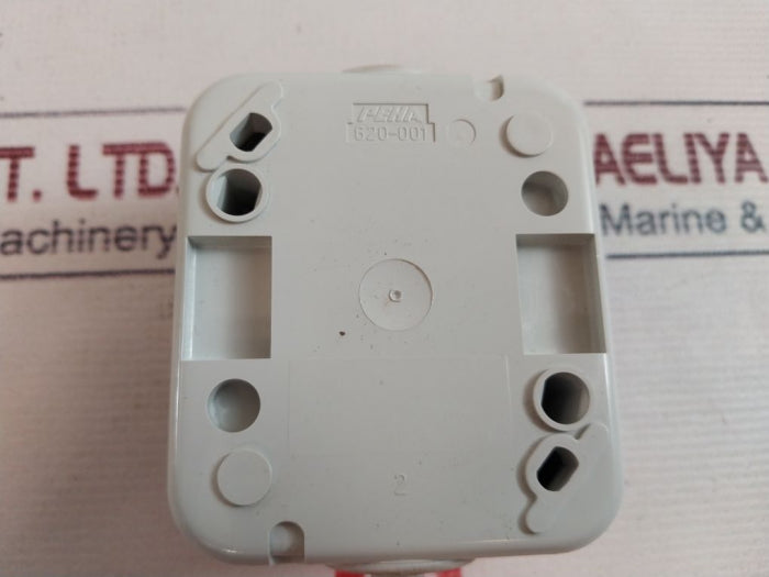 Peha 6600-102 US Socket 1-Gang With Snap Cover 15A 125V IP44