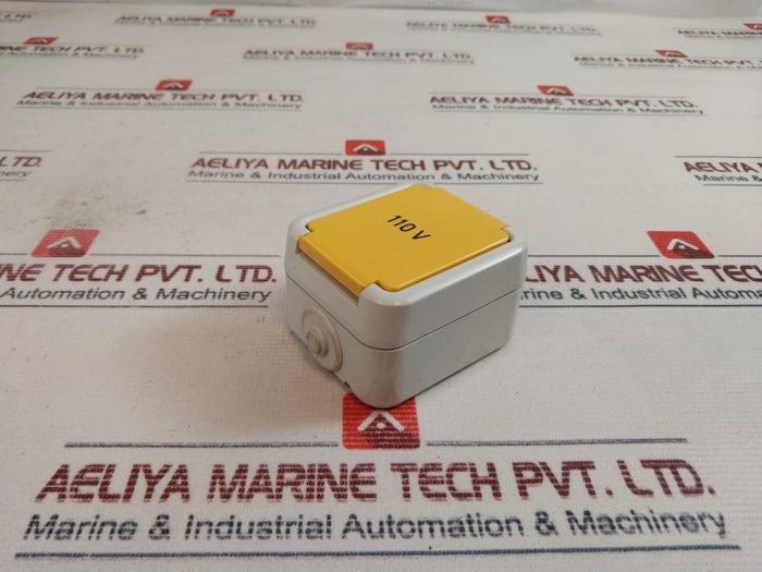 Peha 6600-102 US Socket 1-Gang With Snap Cover 15A 125V IP44