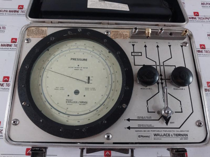Pennwalt Fu 4882 Portable Pneumatic Calibrator Wallace &Tiernan Division