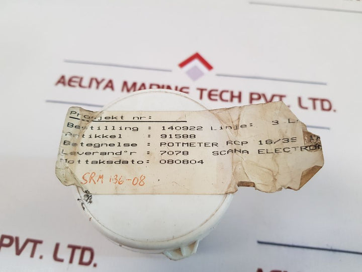 Penny & Giles D150281 Precision Potentiometer - Aeliya Marine Tech