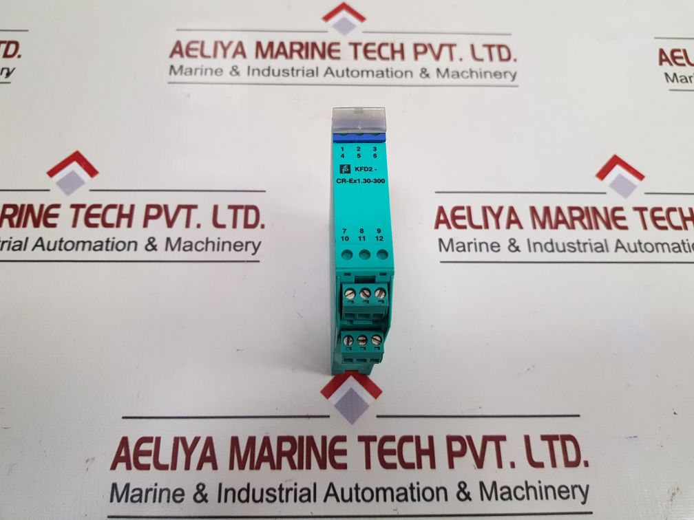 Pepperl+Fuchs K-system Kfd2-cr-ex1.30-300 Transformer Isolated Repeater 116314 used 