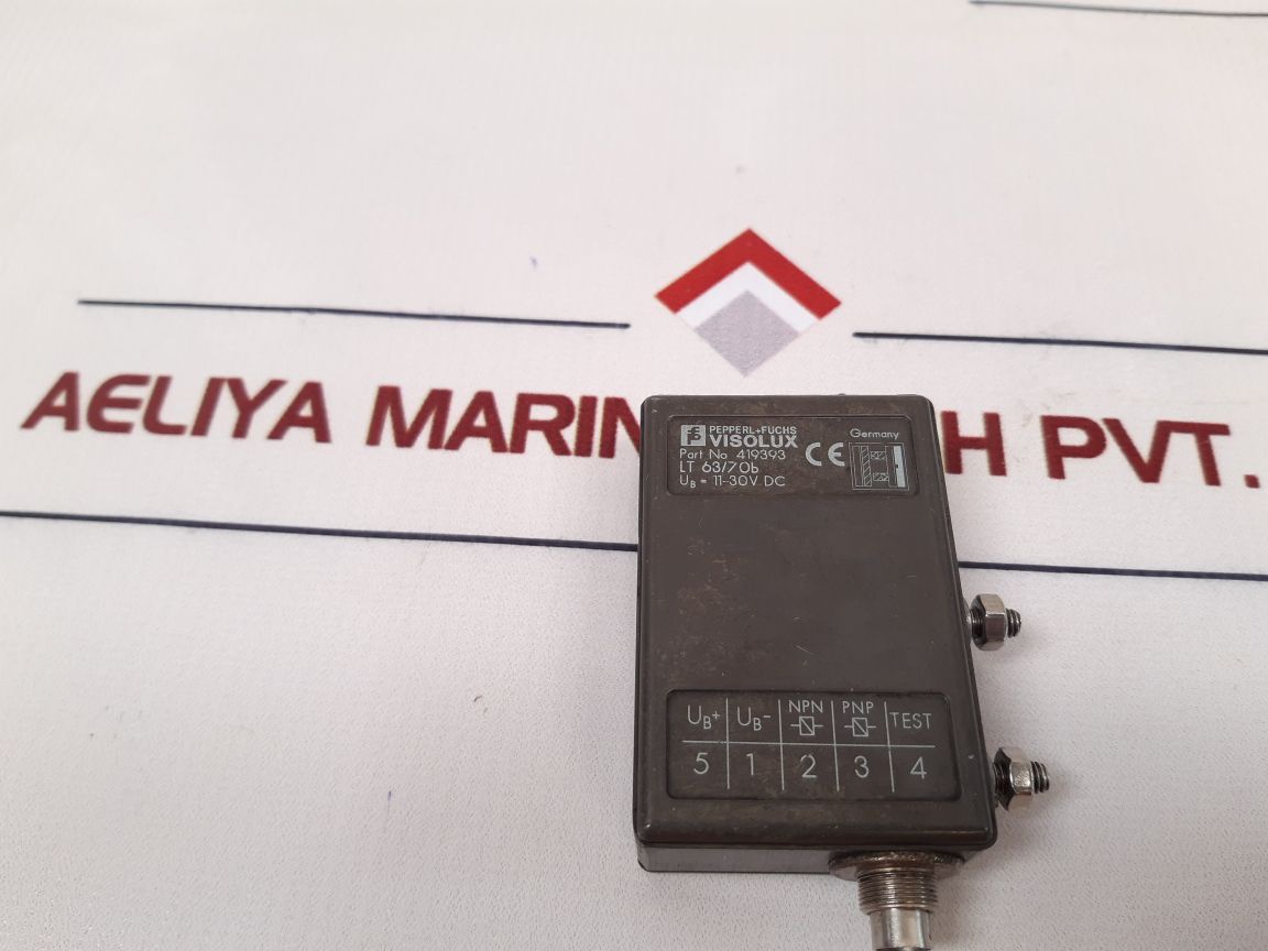 Pepperl+Fuchs 419393 Photoelectric Sensor 11-30V Dc - Aeliya Marine Tech