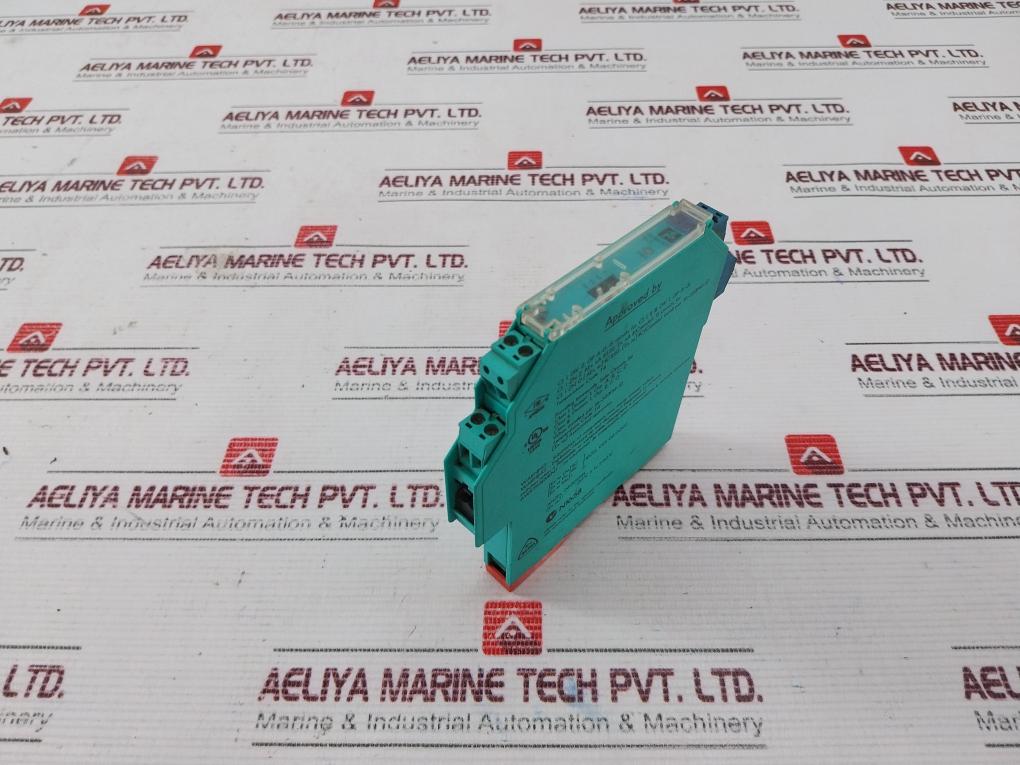 Pepperl+Fuchs K-system Kcd2-stc-ex1 Safety Barrier 185535 Dc 19-30V / 45-35Ma