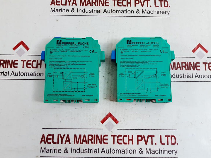 Pepperl+Fuchs Kfd2-cr-ex1.30-200 Transformer Isolated Repeater 250V
