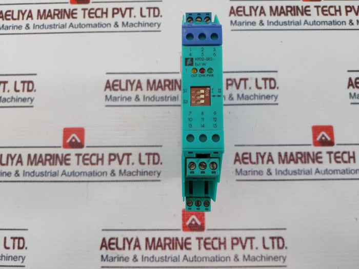 Pepperl+Fuchs K-System KFD2-SR2-EX.1.W Switch Amplifier 103367S Used