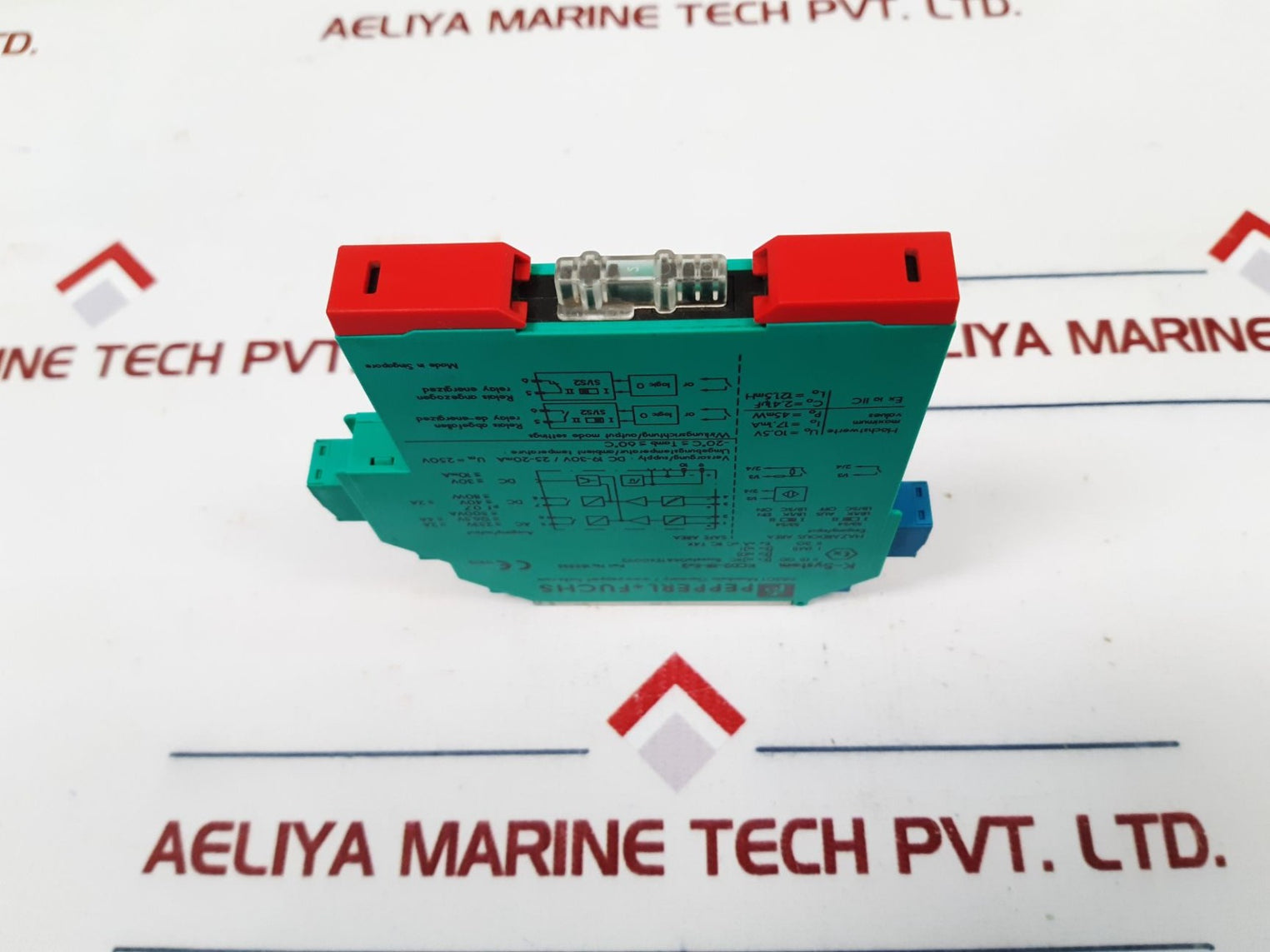 Pepperl+fuchs k-system kcd2-sr-ex2 safety barrier 185533