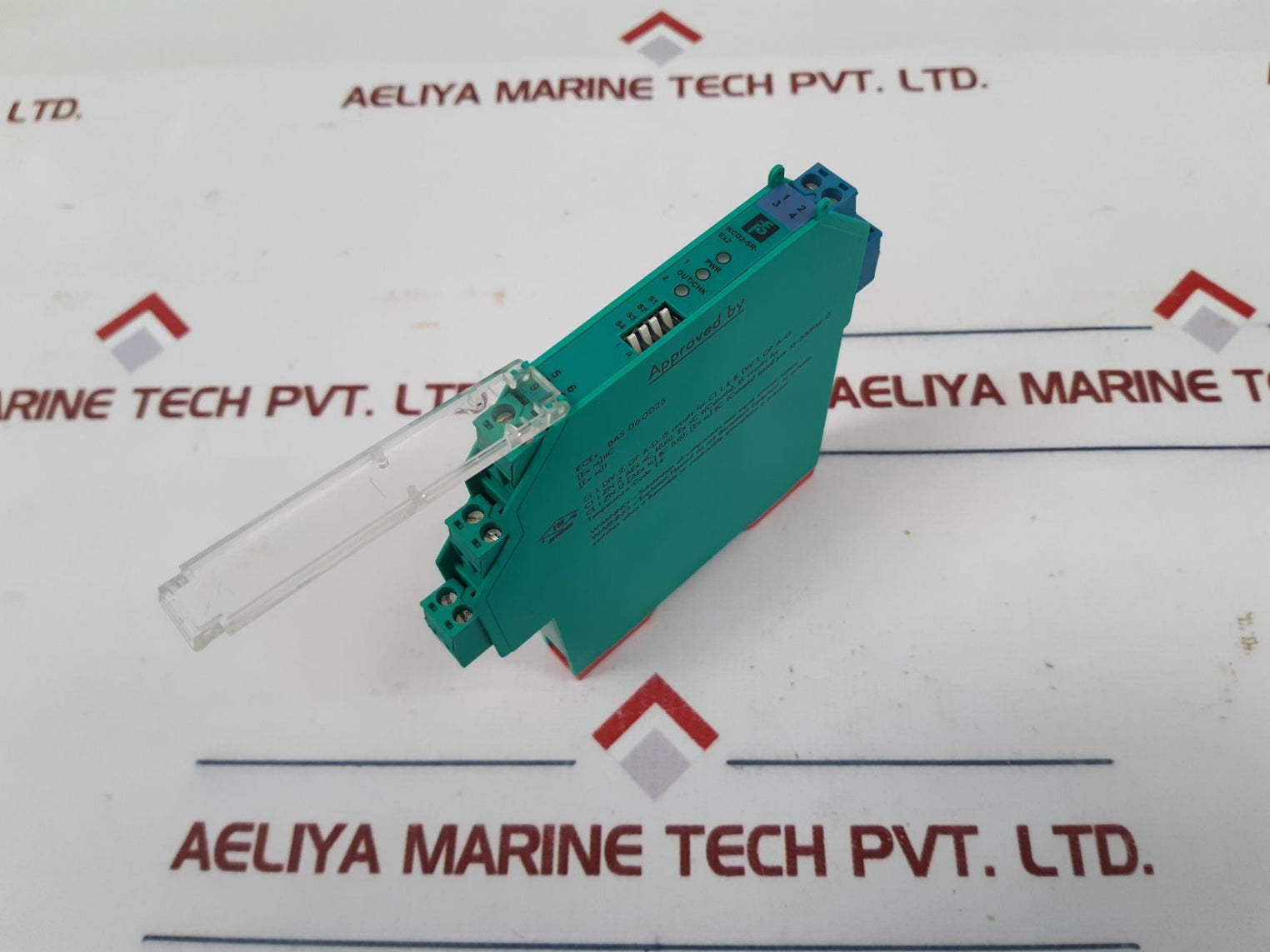 Pepperl+fuchs k-system kcd2-sr-ex2 safety barrier 185533