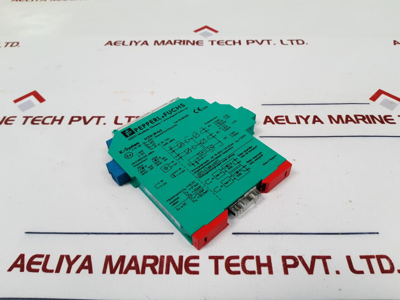 Pepperl+fuchs k-system kcd2-sr-ex2 safety barrier 185533