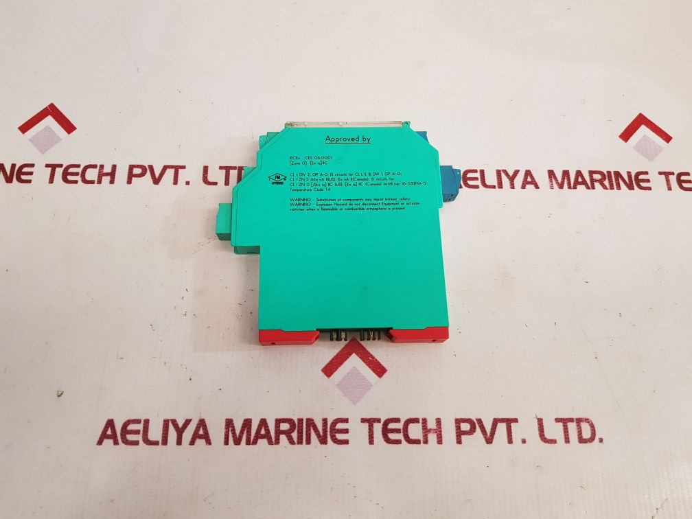 Pepperl+fuchs kcd2-stc-ex1 transmitter power supply 185535