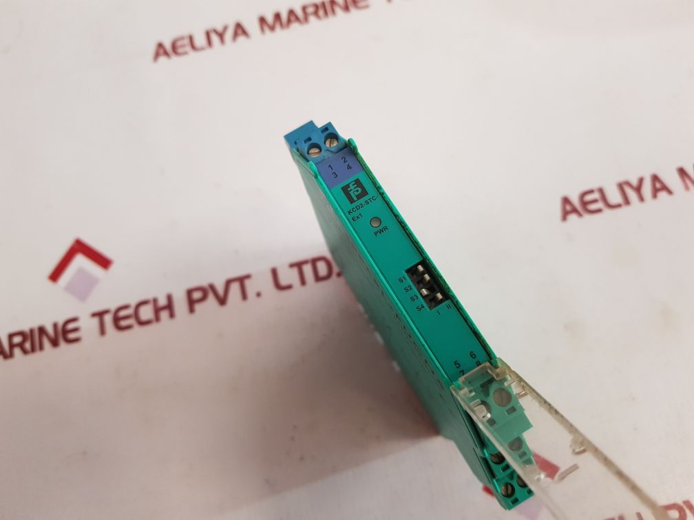 Pepperl+fuchs kcd2-stc-ex1 transmitter power supply 185535