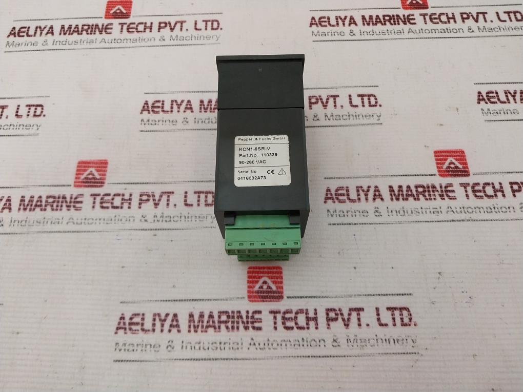 Pepperl & Fuchs Kcn1-6Sr-v Preset Counter 110339