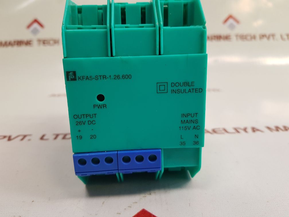 Pepperl+Fuchs Kfa5-str-1.26.600 Safety Barrier Power Supply 100-130V Ac 47-66Hz