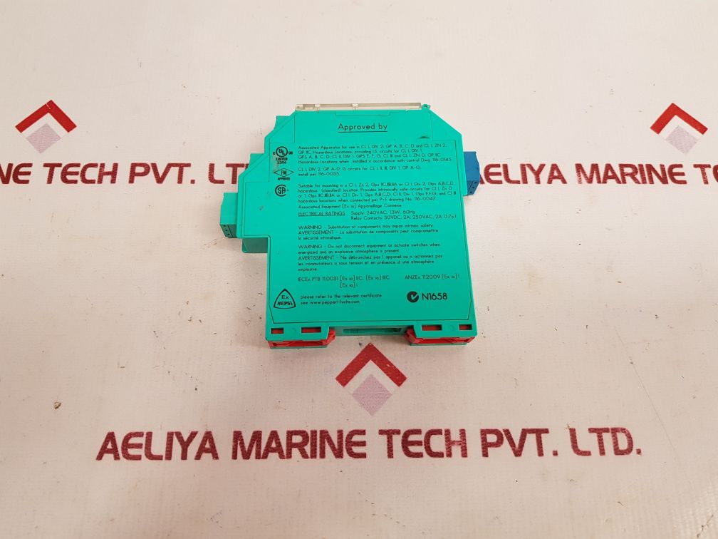 Pepperl+Fuchs Kfa6-sr2-ex1.W.Lb Switching Amplifier 103375