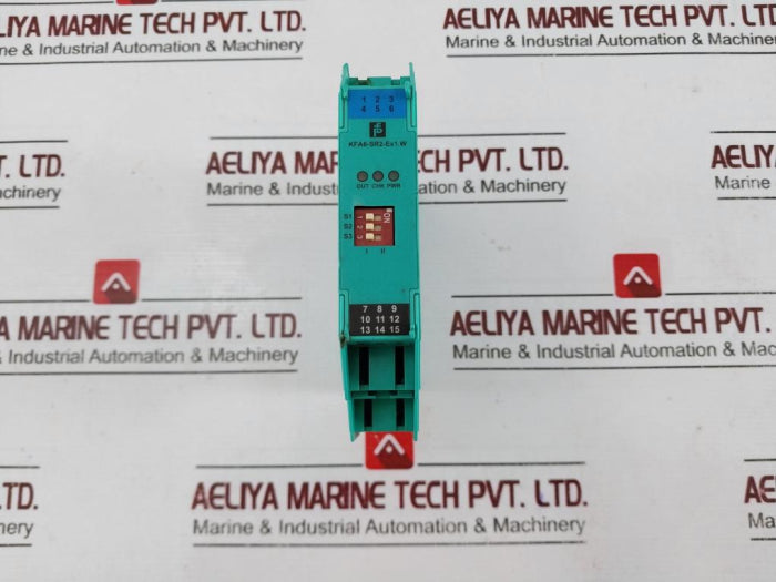 Pepperl+fuchs Kfa6-sr2-ex1.w Switch Amplifier Dc 40v 2a 80w Ac 253v