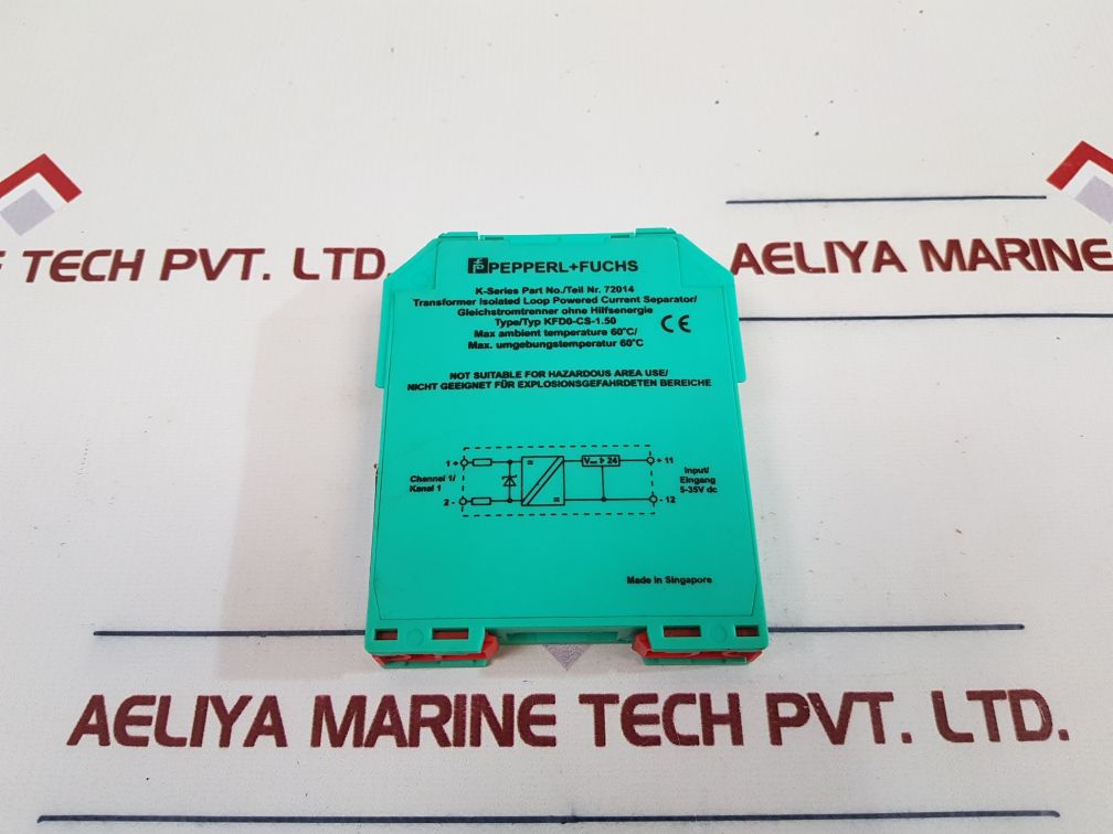 Pepperl+Fuchs Kfd0-cs-1.50 Repeater Module