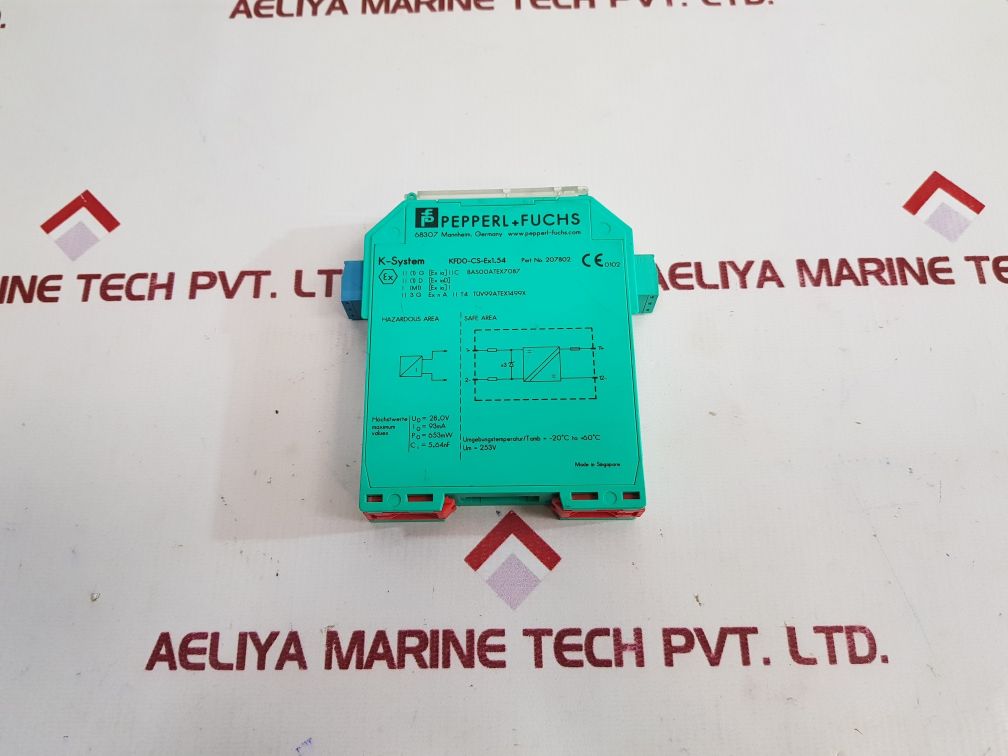 Pepperl+Fuchs kfd0-cs-ex1.54 Smart Fire Detector Isolator 207802