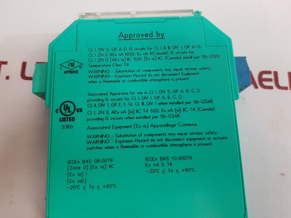 Pepperl+Fuchs kfd0-cs-ex1.54 Smart Fire Detector Isolator 207802