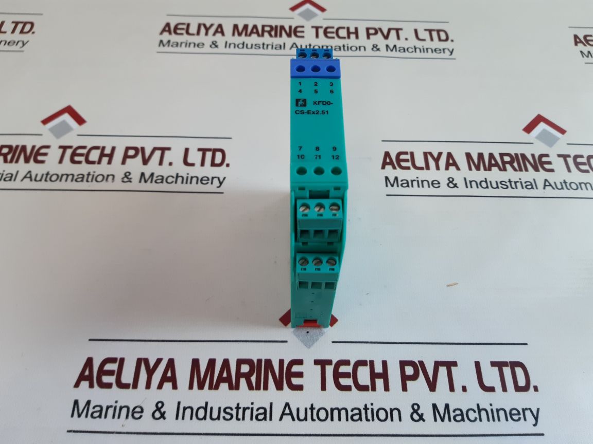 Pepperl+Fuchs Kfd0-cs-ex2.51 Current Driver/ Separator 71990