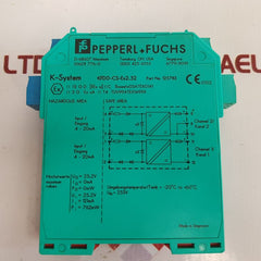 Pepperl+fuchs kfd0-cs-ex2.52 repeater 125783 isolated barrier