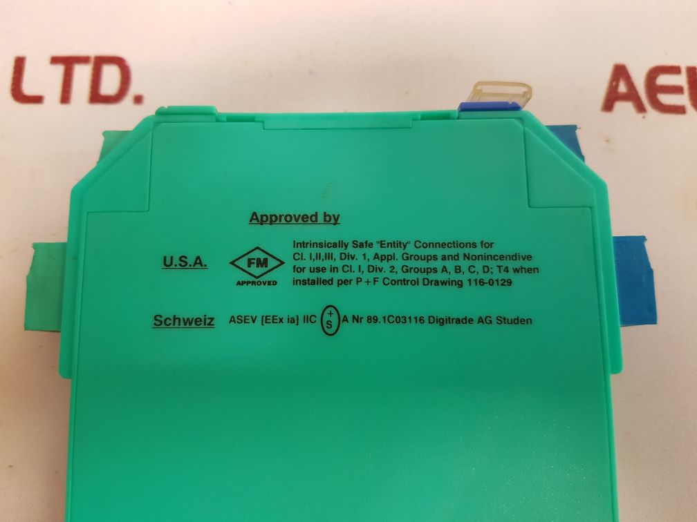 Pepperl+Fuchs Kfd0-cs-ex2.51P Dual Channel 4 Terminal Current Repeater 71856