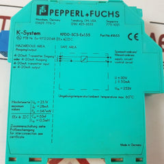 PEPPERL+FUCHS K-System KFD0-SCS-EX1.55 Safety Barrier 41655