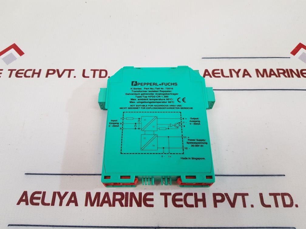 Pepperl+Fuchs K-series Kfd2-cr-1.300 Transformer Isolated Repeater