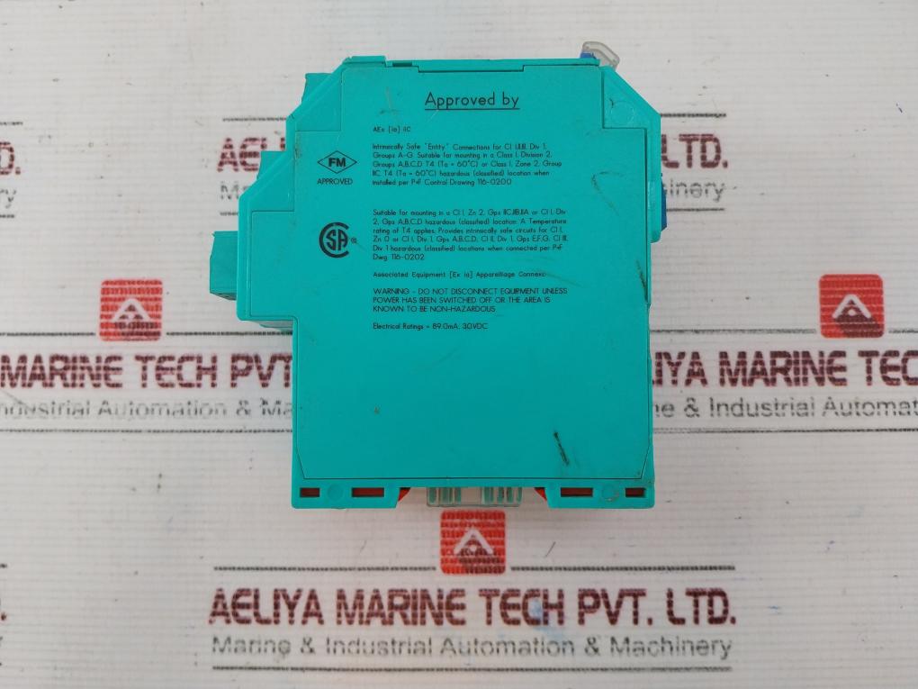 Pepperl+Fuchs Kfd2-dwb-ex1.D Signal Isolator Safety Barrier 49542S