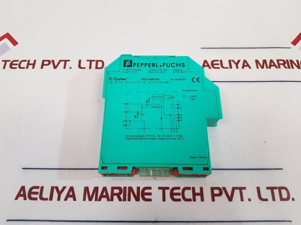 Pepperl+Fuchs K-system Kfd2-eb.R2A.B Power Feed Module 41255