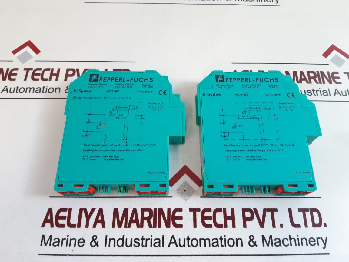 Pepperl+Fuchs Kfd2-eb2 Interface Module