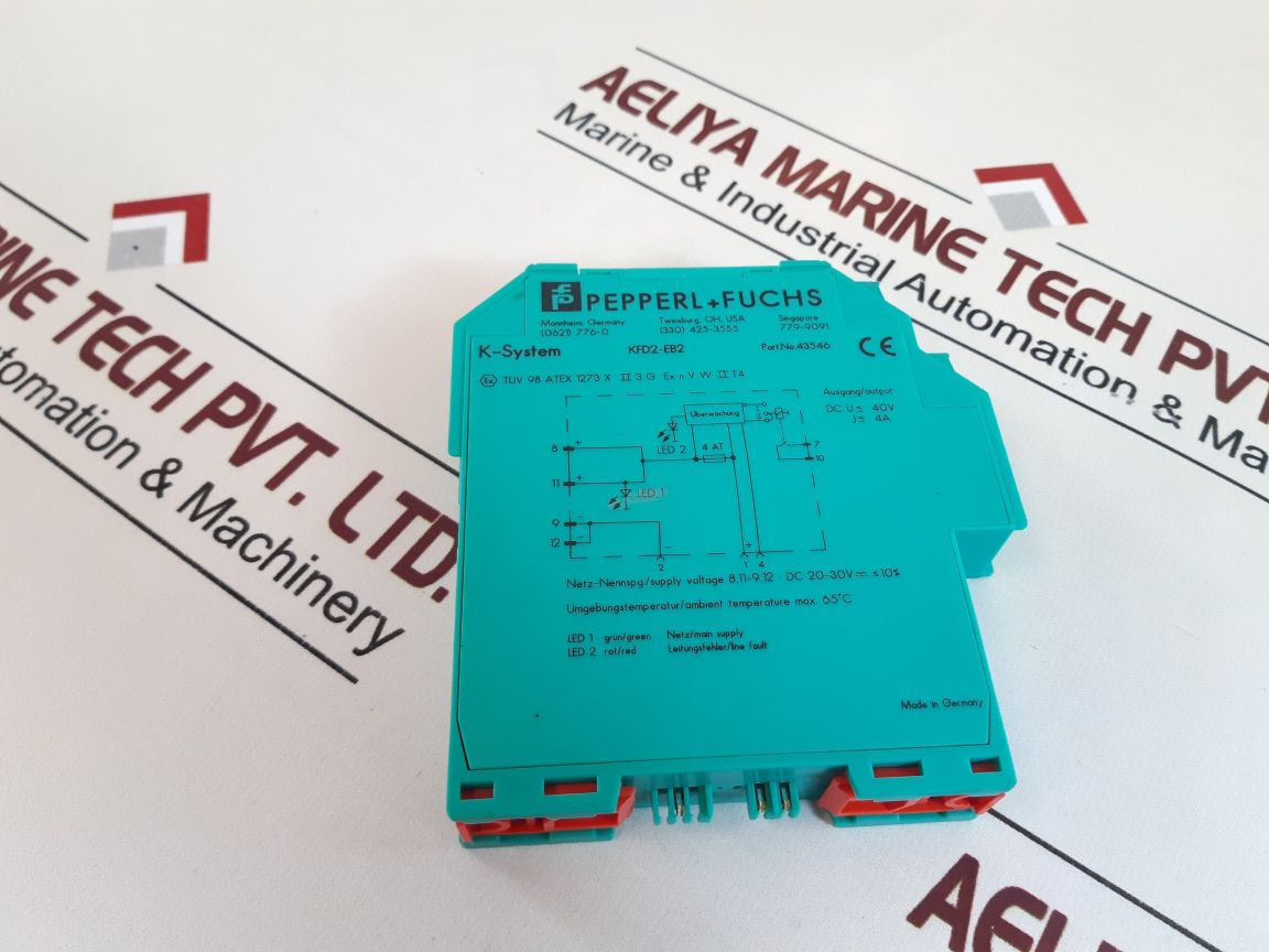 Pepperl+Fuchs Kfd2-eb2 Interface Module