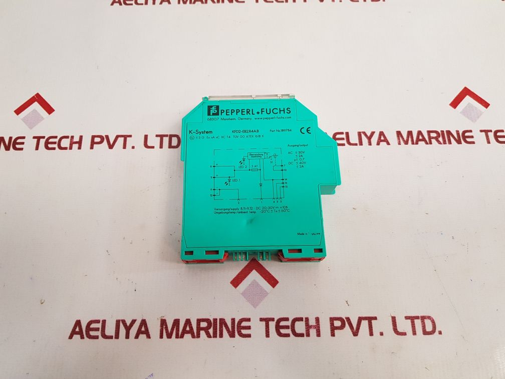 Pepperl+fuchs kfd2-eb2.r4a.b power feed module 189784 Dc 20-30V