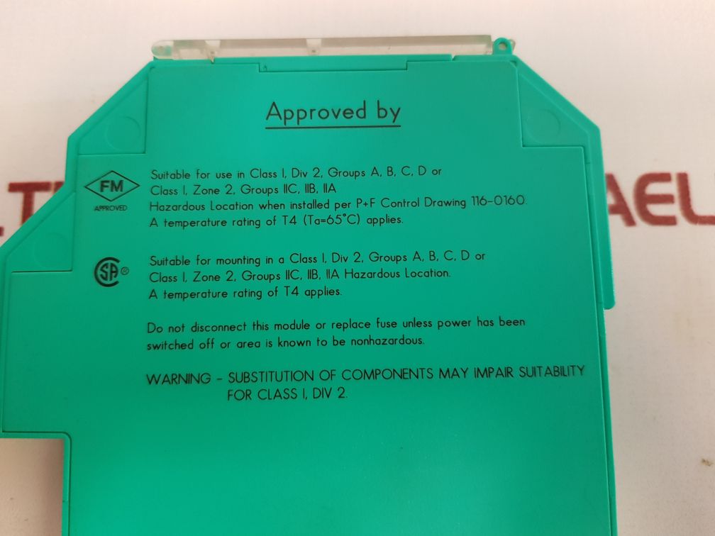 Pepperl+fuchs kfd2-eb2.r4a.b power feed module 189784 Dc 20-30V